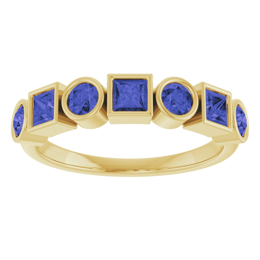 Bezel-Set Ring