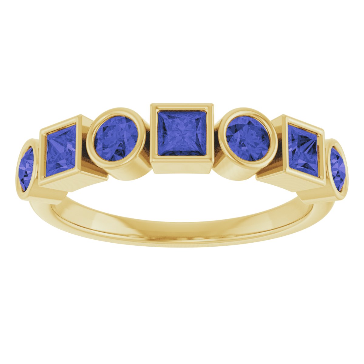 Bezel-Set Ring
