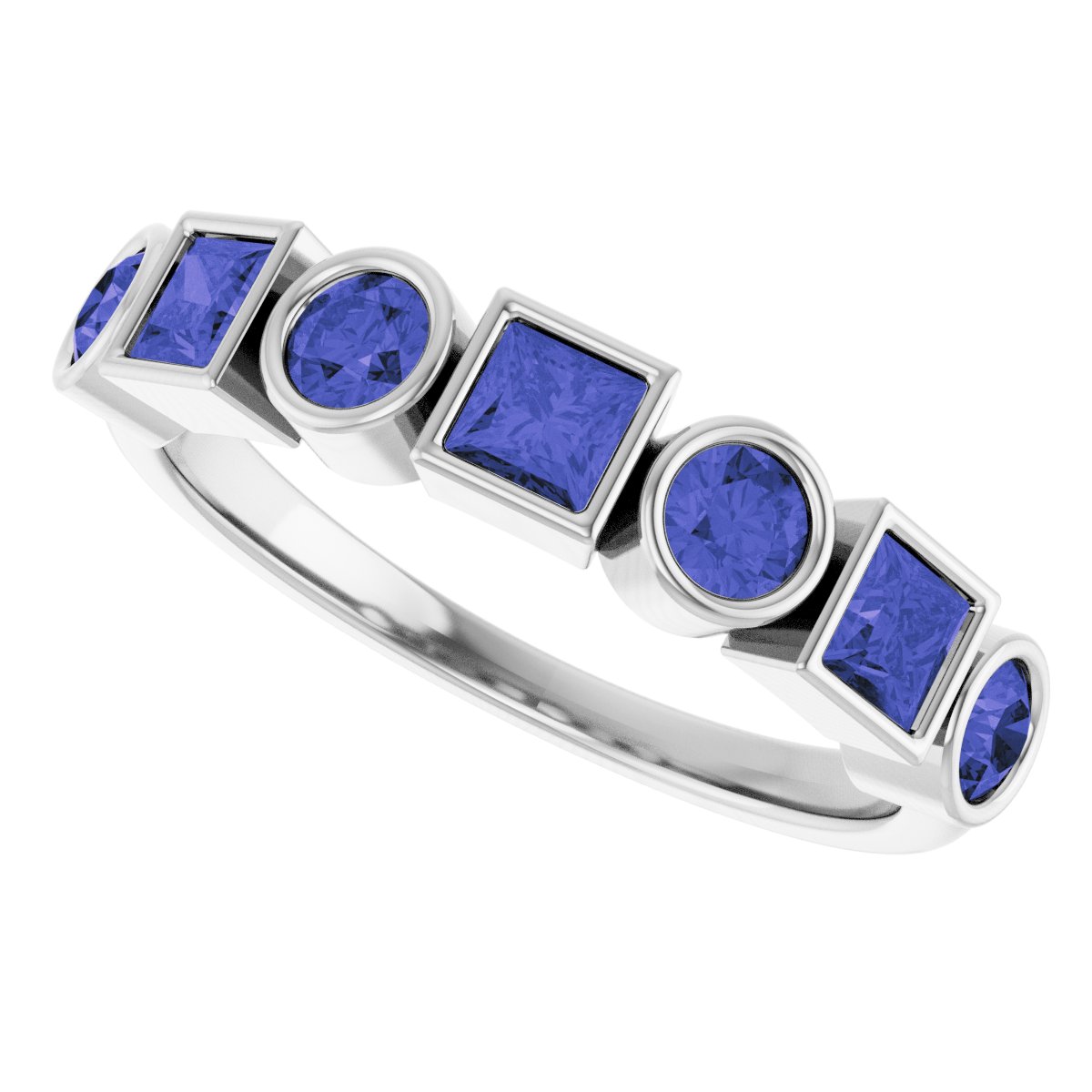 Bezel-Set Ring