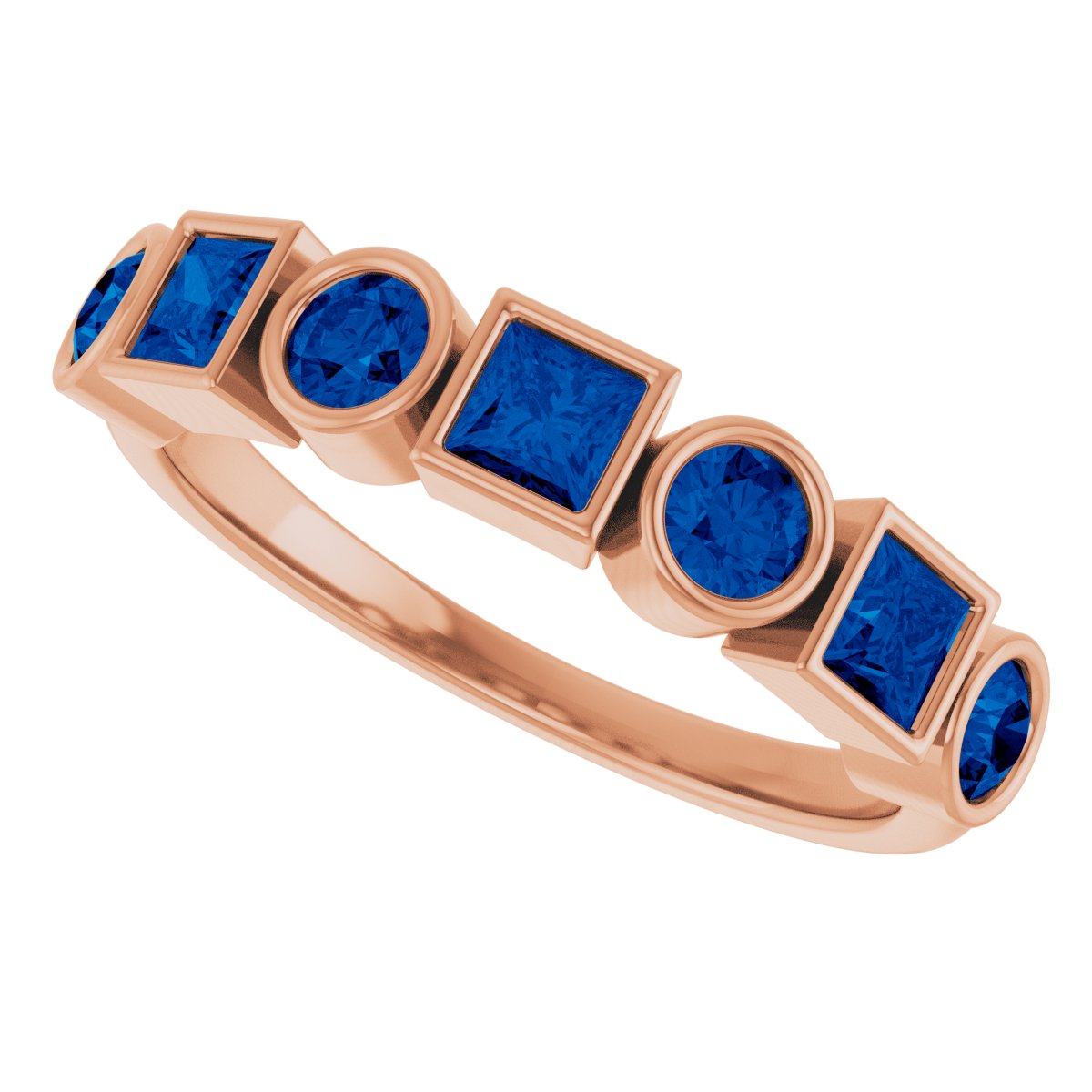 Bezel-Set Ring