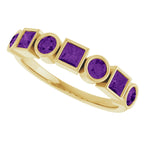 Bezel-Set Ring