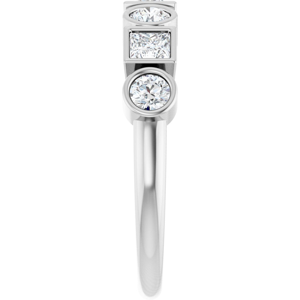 Bezel-Set Ring