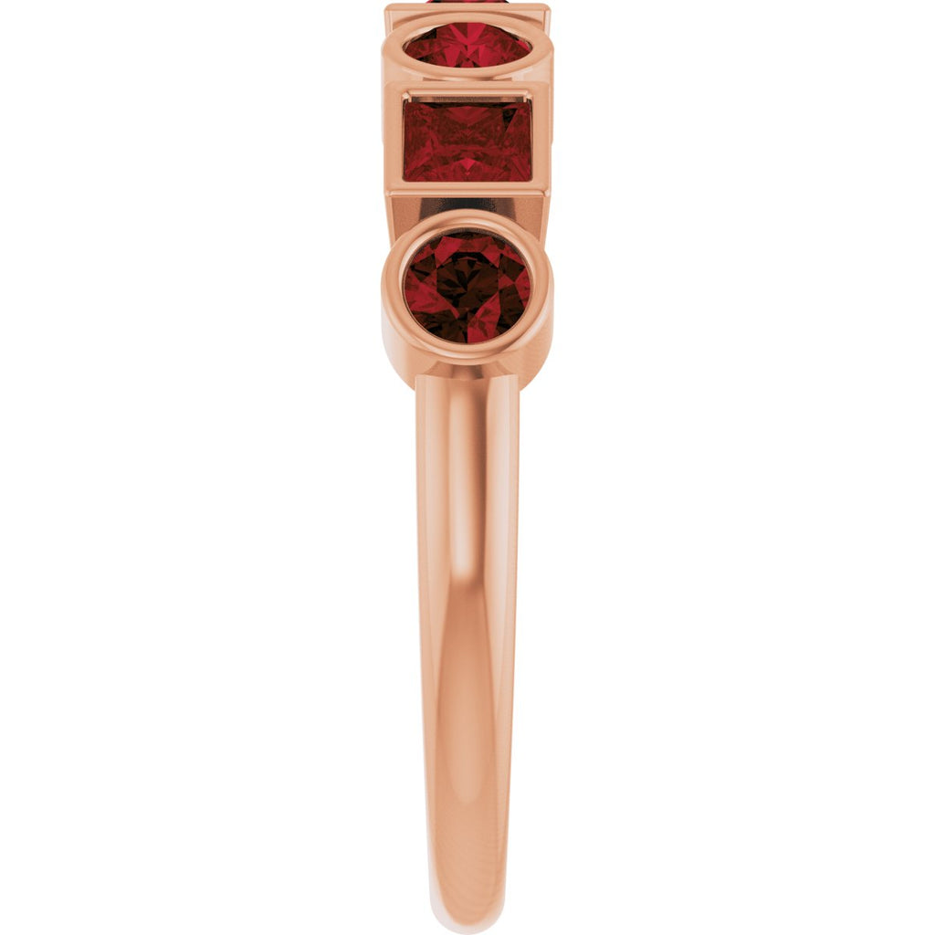 Bezel-Set Ring