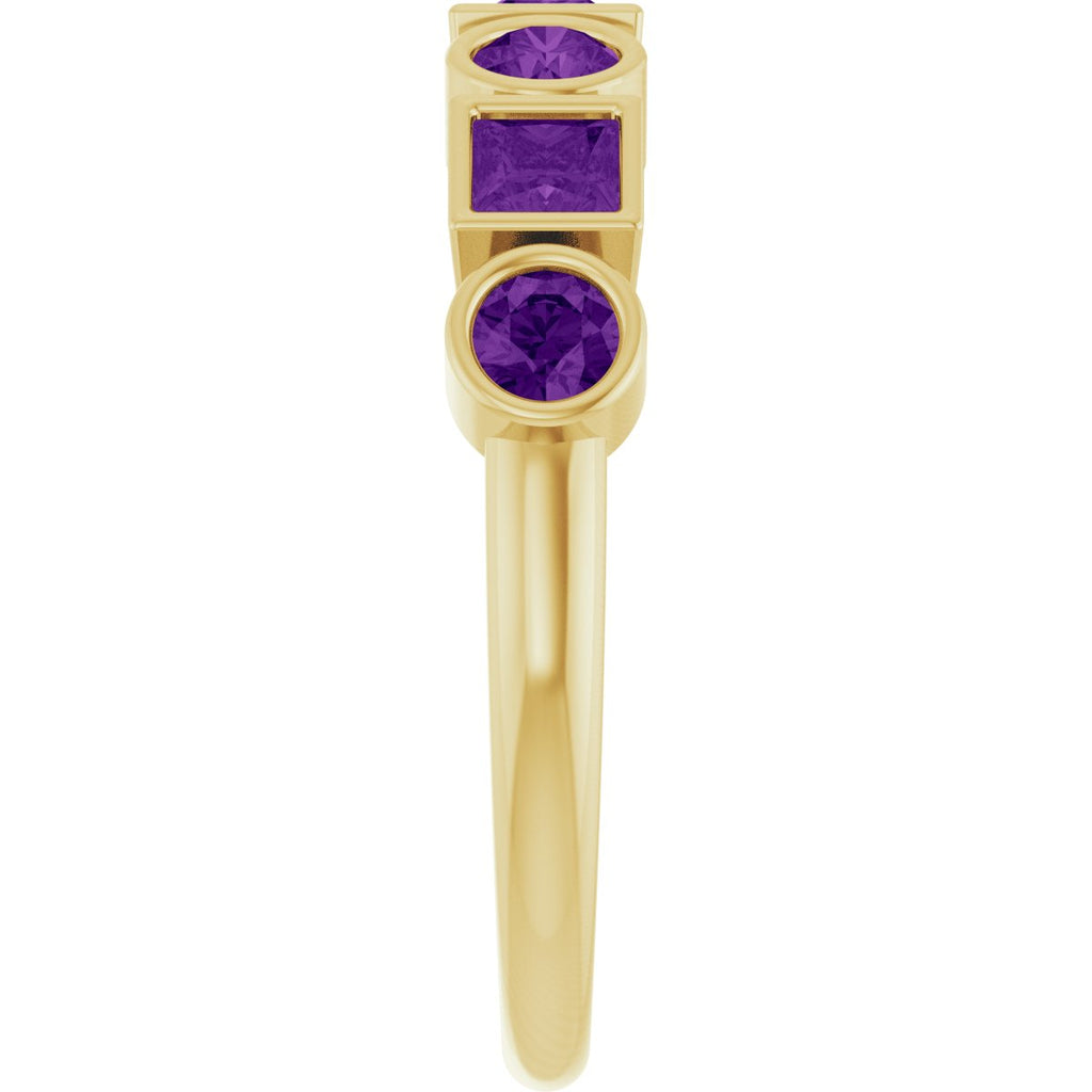 Bezel-Set Ring