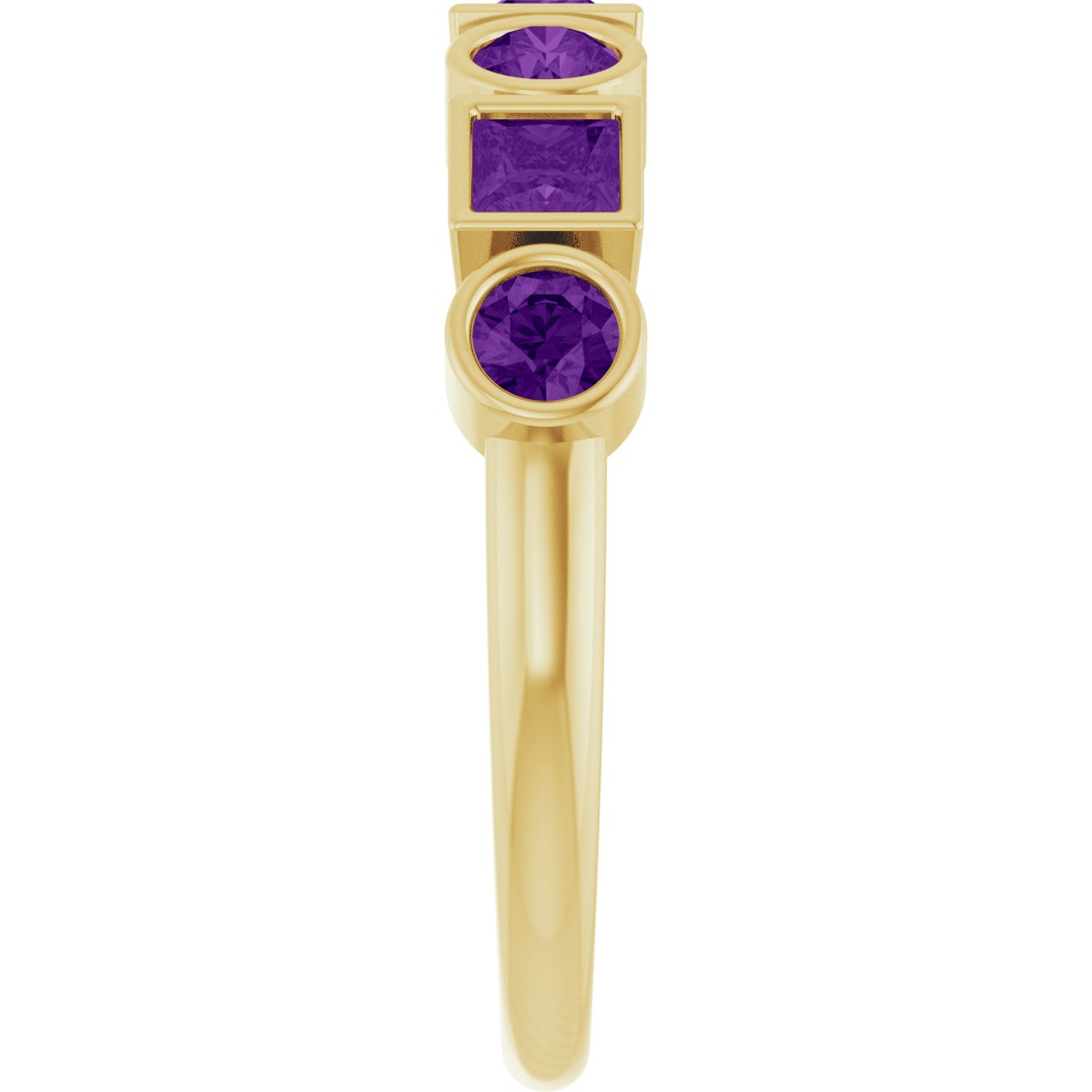 Bezel-Set Ring