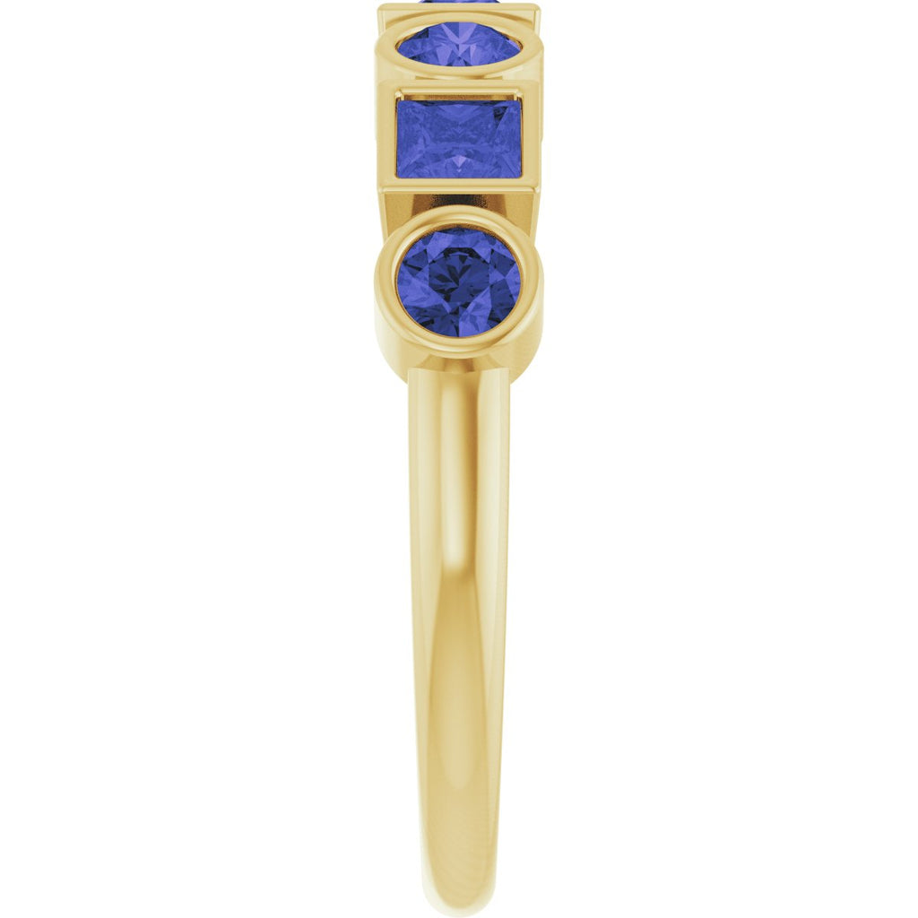 Bezel-Set Ring