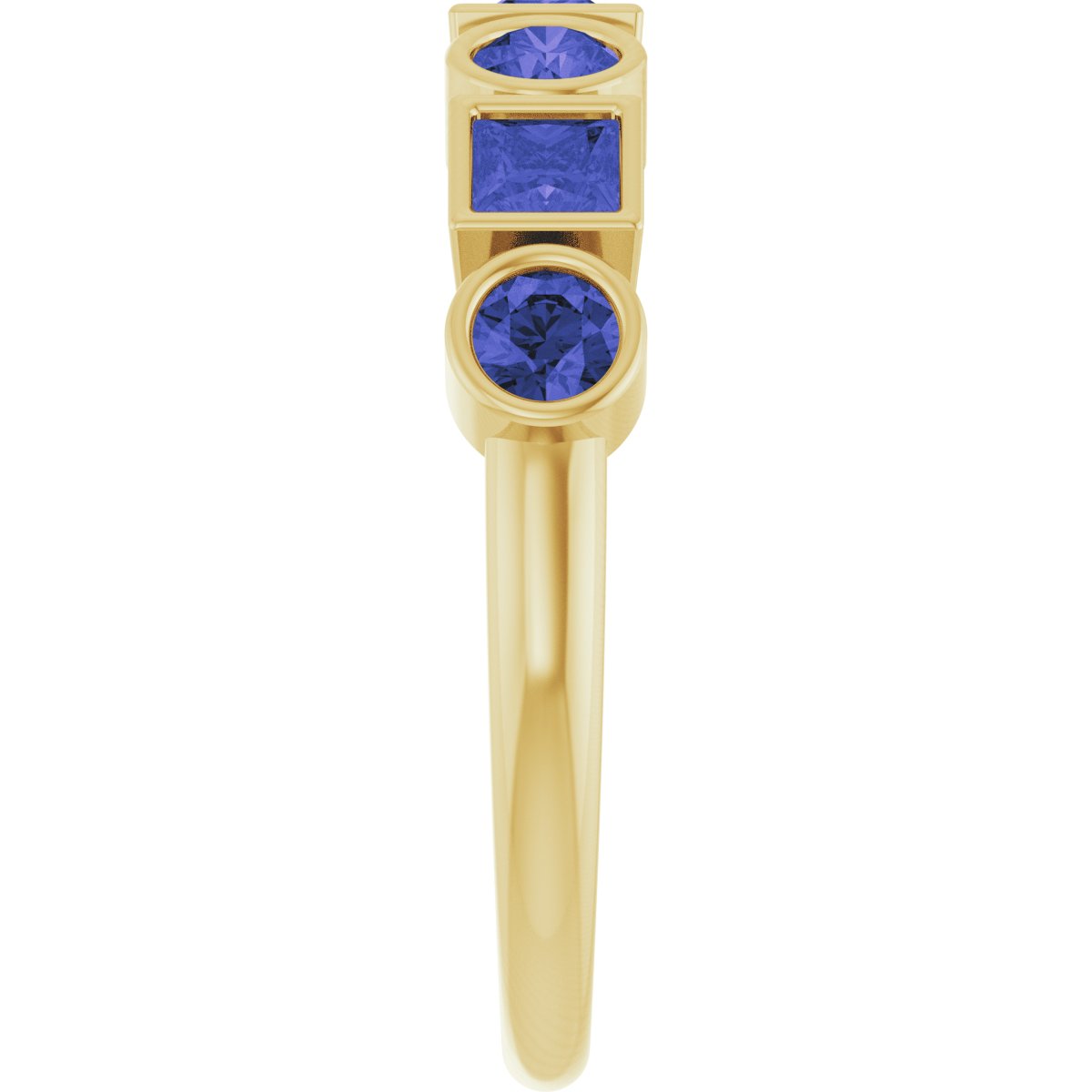 Bezel-Set Ring