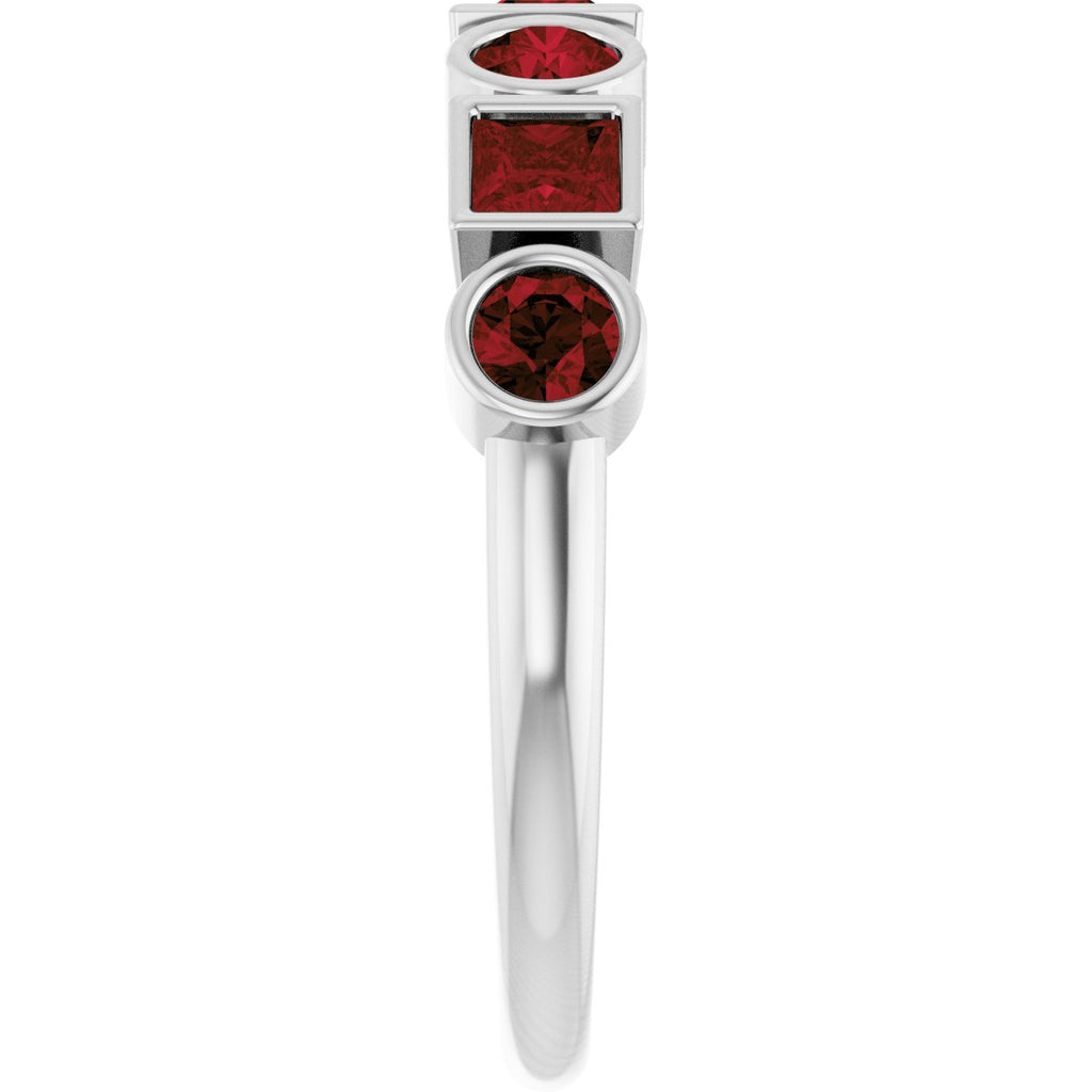 Bezel-Set Ring