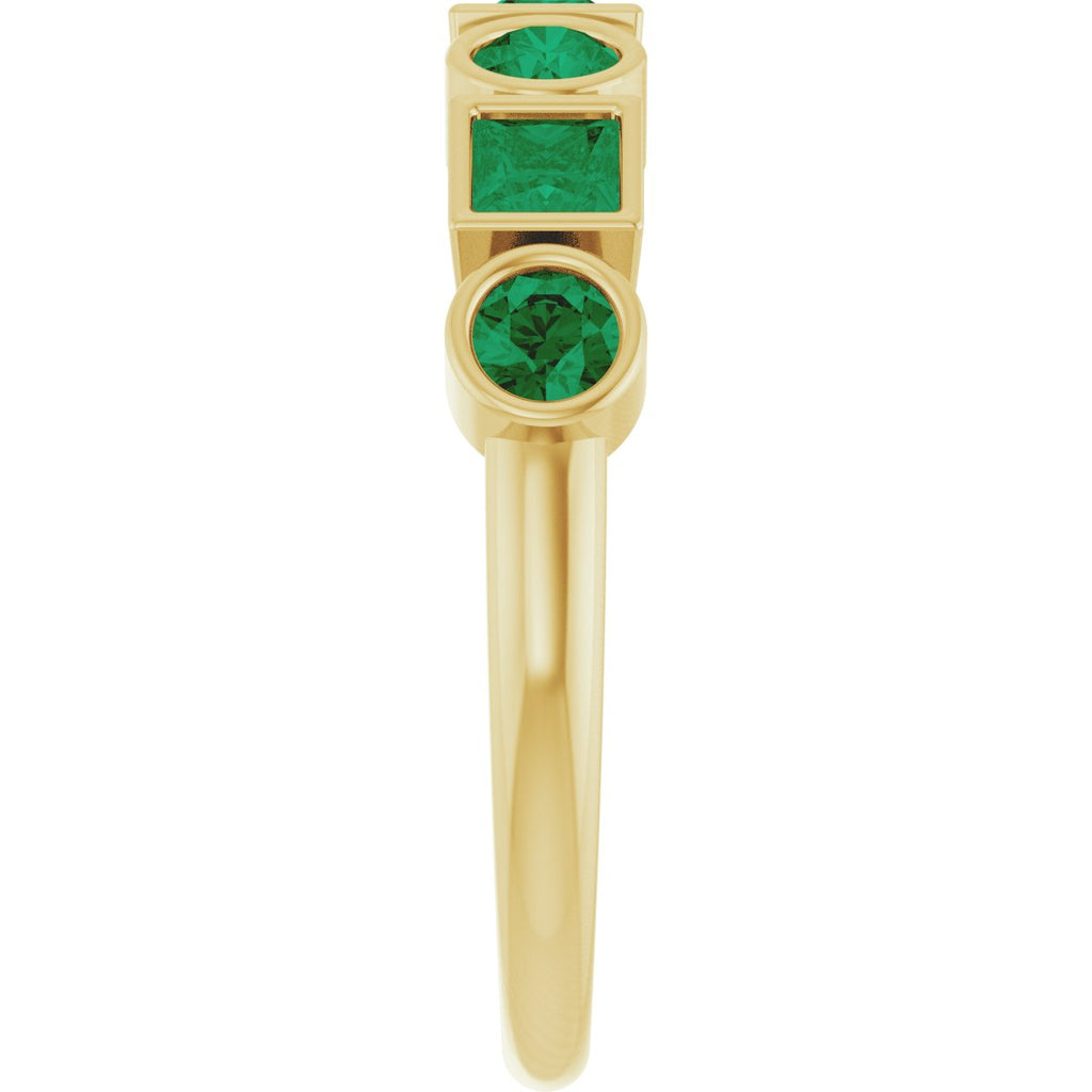 Bezel-Set Ring