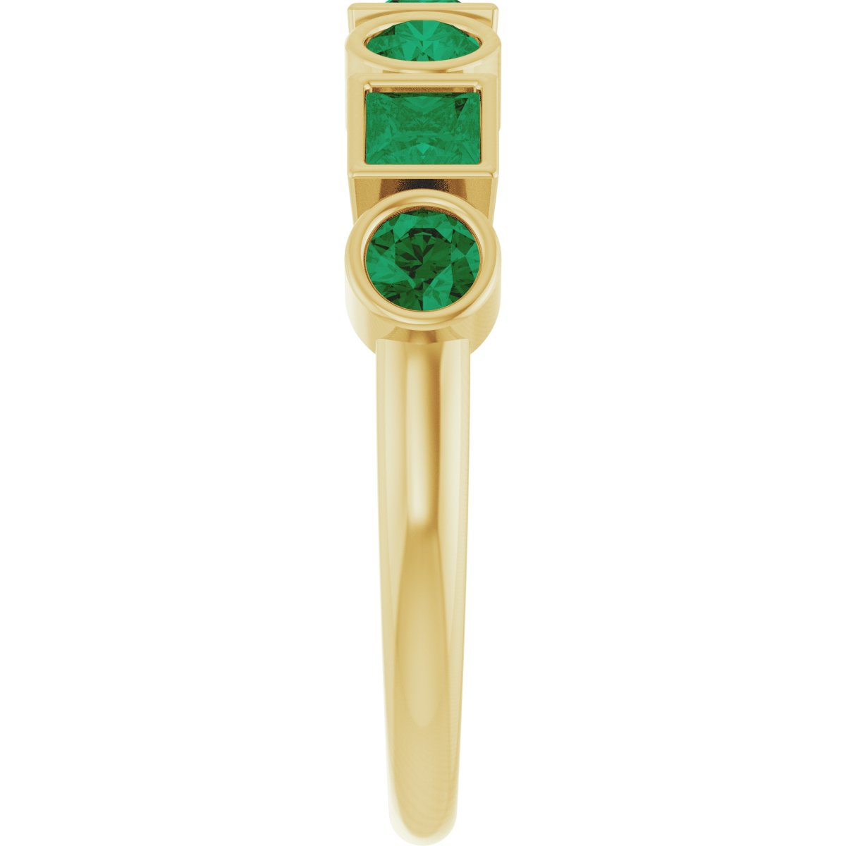 Bezel-Set Ring