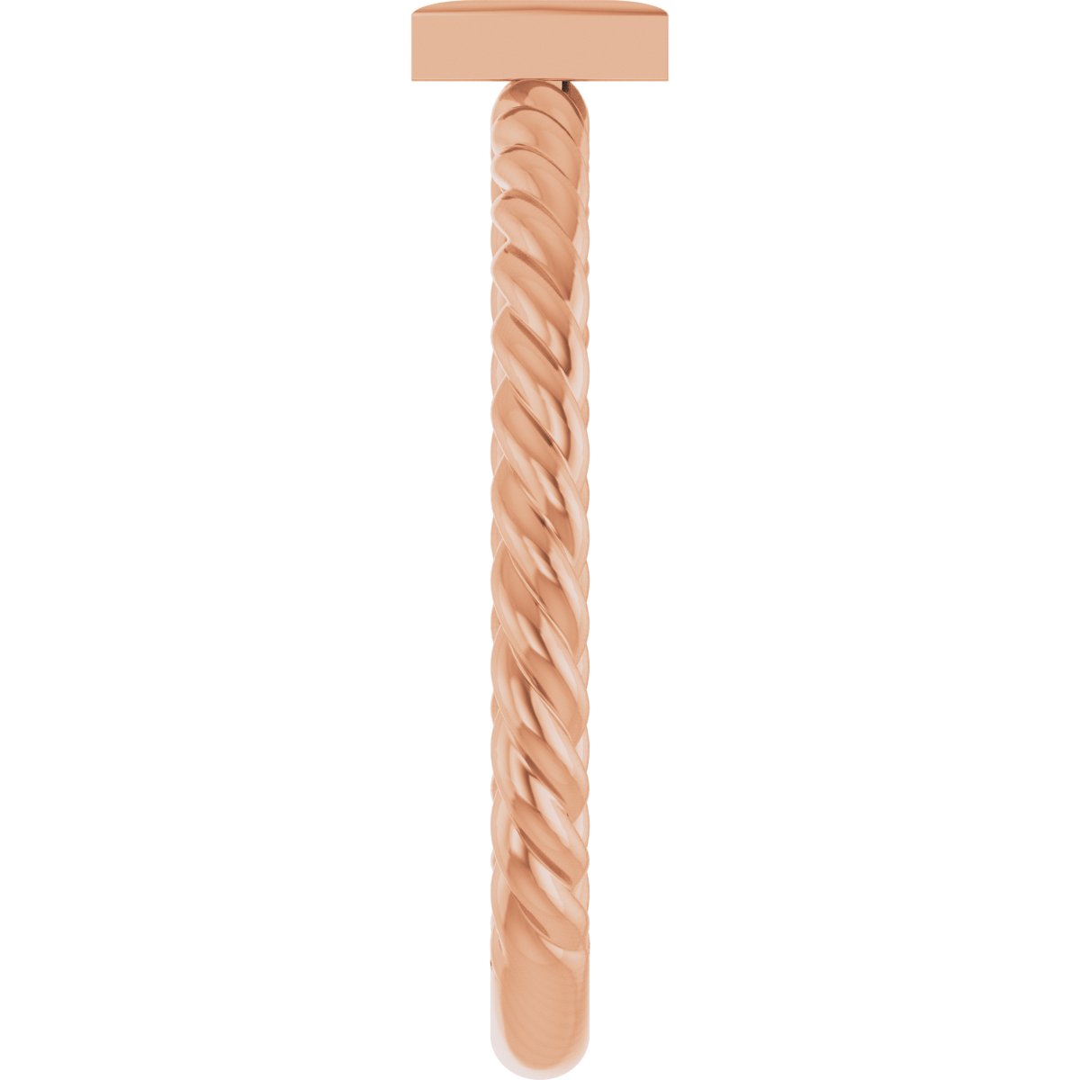 Accented Bar & Rope Ring