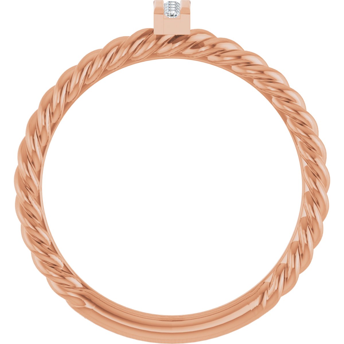 Accented Bar & Rope Ring
