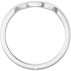 Bezel-Set Accented Engagement Ring or Band