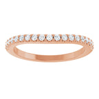 Hidden Halo-Style Engagement Ring or Band
