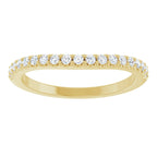 Hidden Halo-Style Engagement Ring or Band