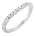 Hidden Halo-Style Engagement Ring or Band
