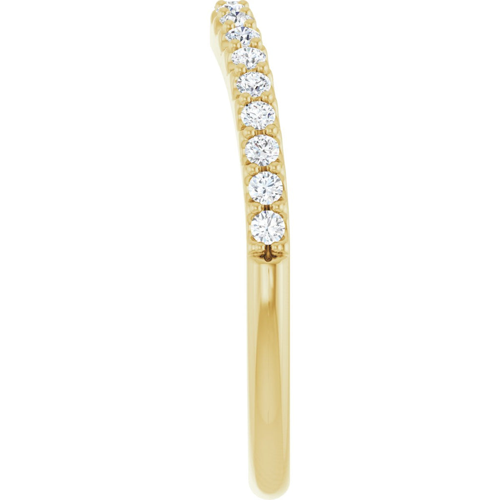 Hidden Halo-Style Engagement Ring or Band