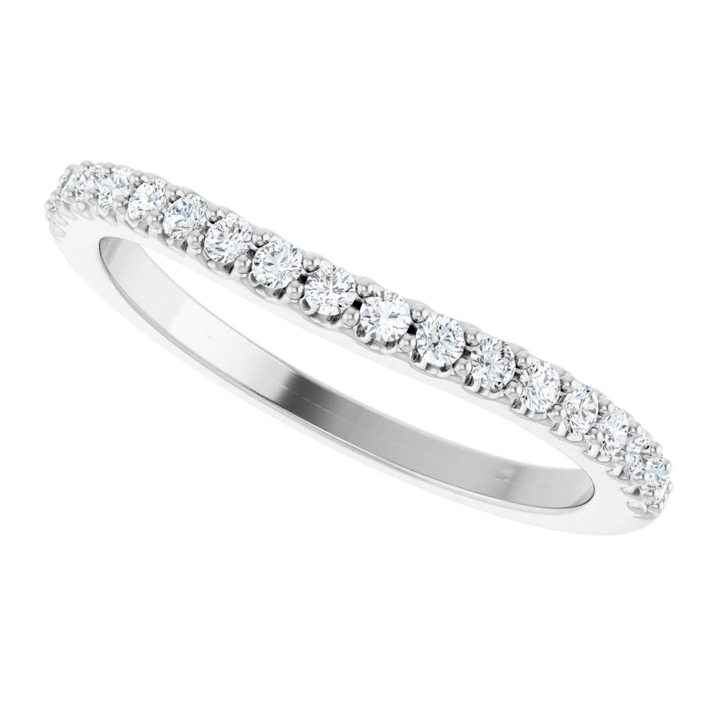 Hidden Halo-Style Engagement Ring or Band