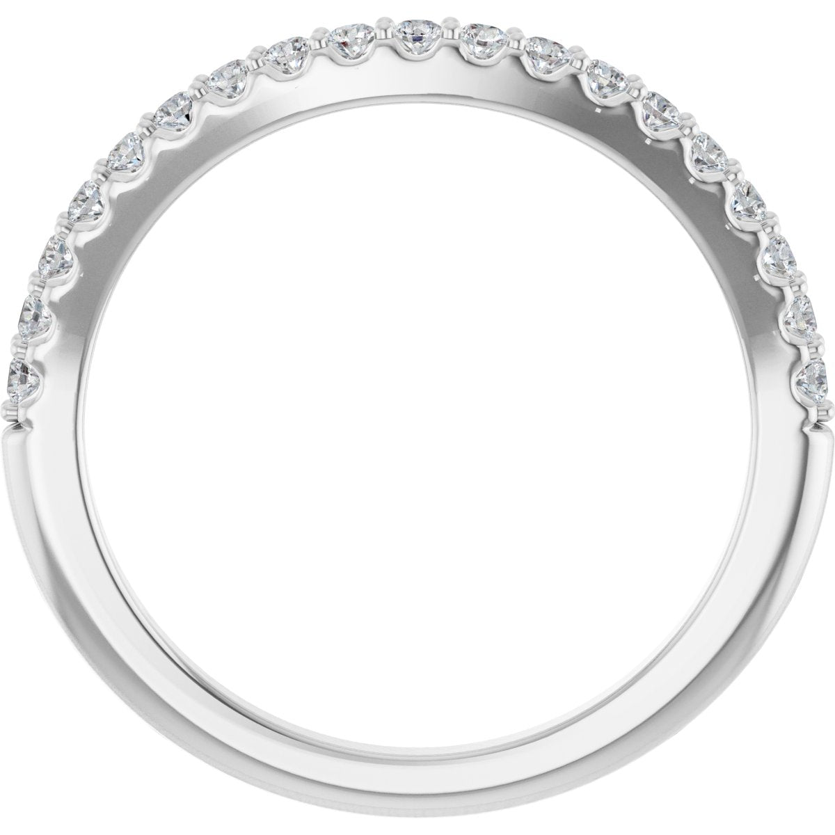 Hidden Halo-Style Engagement Ring or Band