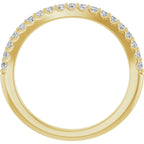 Hidden Halo-Style Engagement Ring or Band