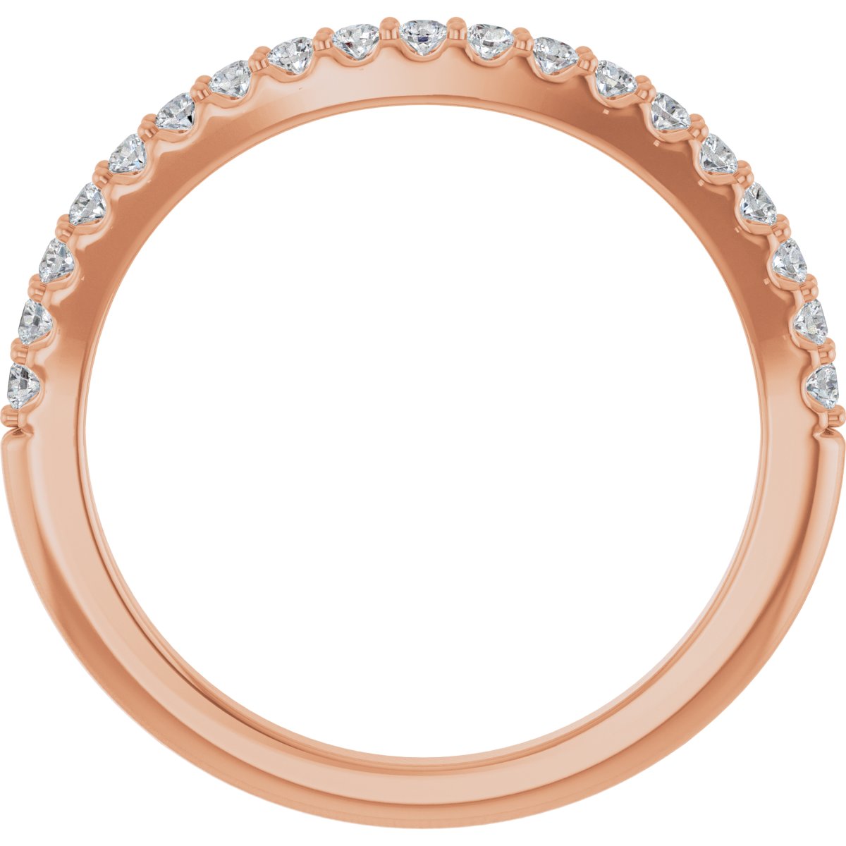 Hidden Halo-Style Engagement Ring or Band