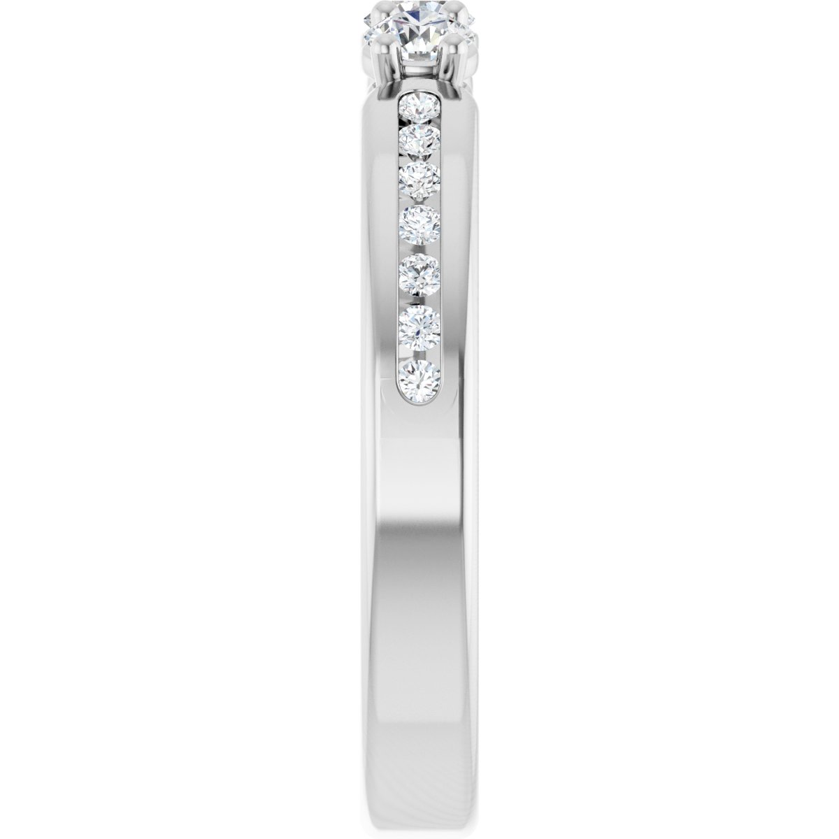 Three-Stone Anniversary Band