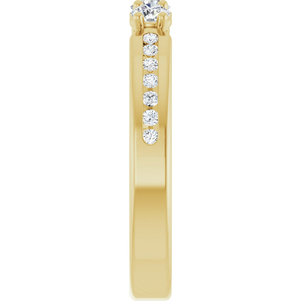 Three-Stone Anniversary Band
