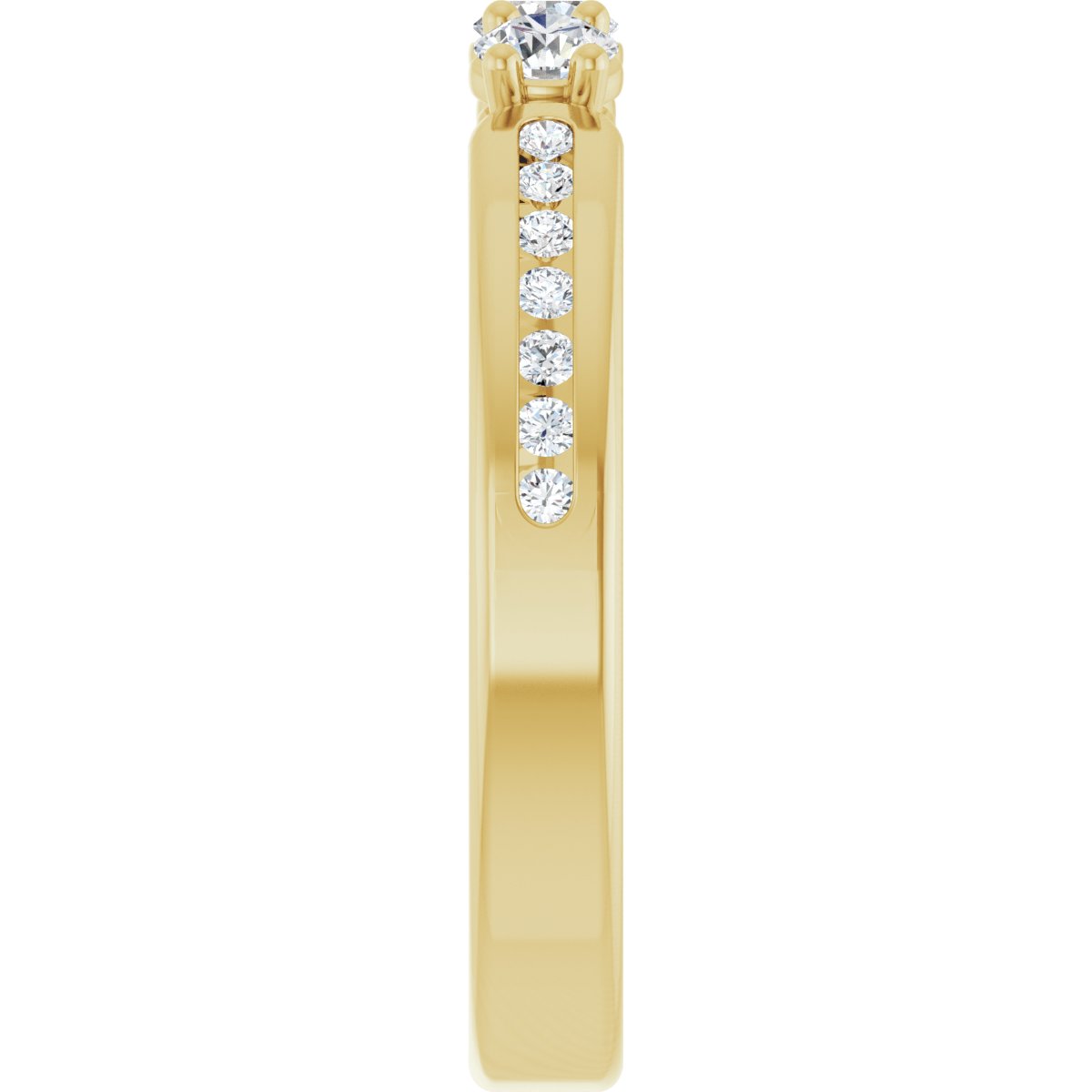 Three-Stone Anniversary Band