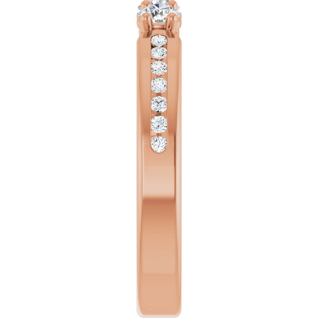 Three-Stone Anniversary Band