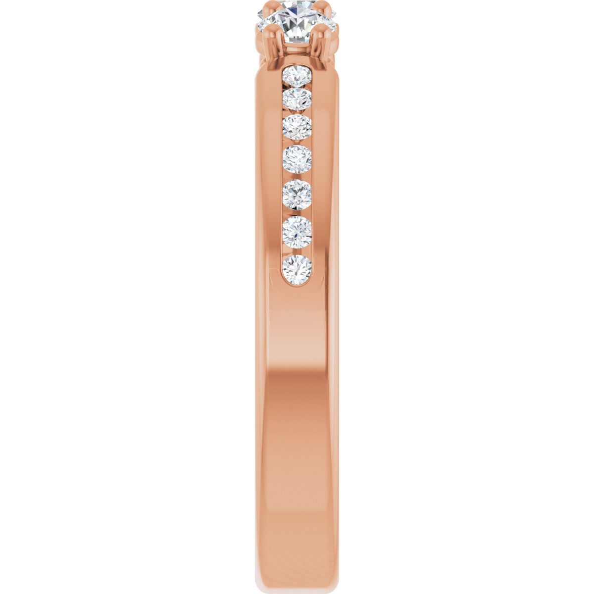 Three-Stone Anniversary Band