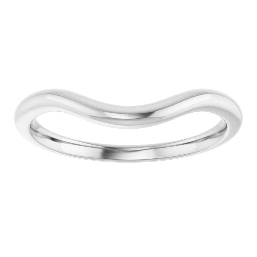Bezel-Set Three-Stone Engagement Ring or Band