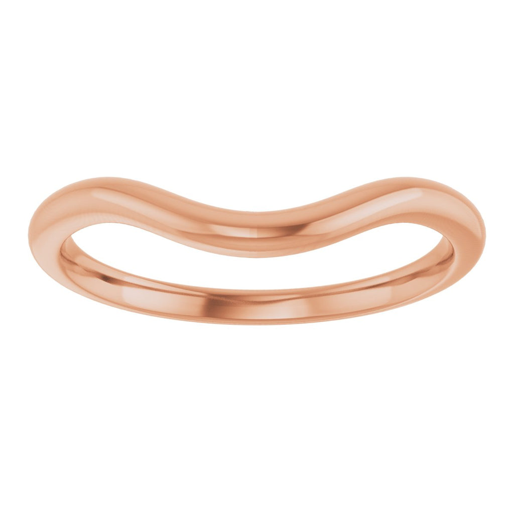 Bezel-Set Three-Stone Engagement Ring or Band