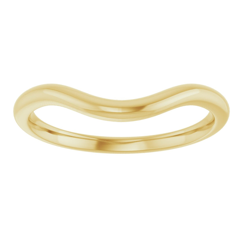 Bezel-Set Three-Stone Engagement Ring or Band