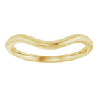 Bezel-Set Three-Stone Engagement Ring or Band