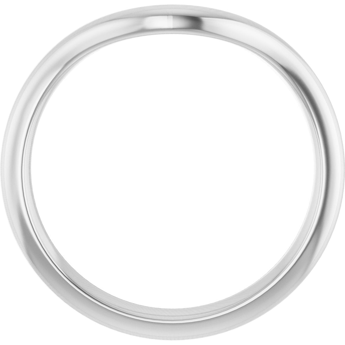Bezel-Set Three-Stone Engagement Ring or Band