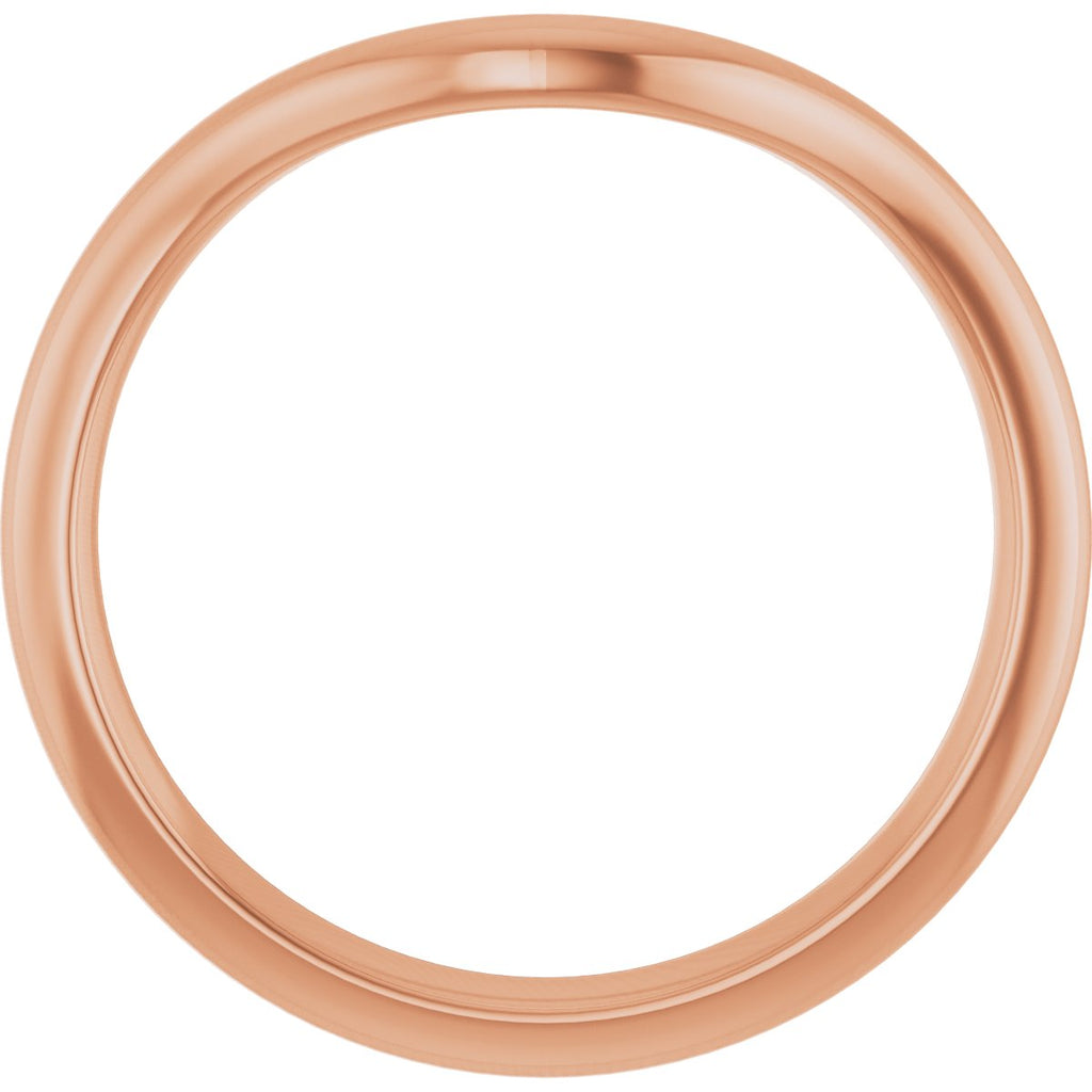 Bezel-Set Three-Stone Engagement Ring or Band