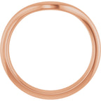 Bezel-Set Three-Stone Engagement Ring or Band