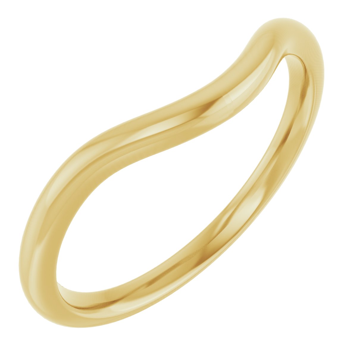 Bezel-Set Three-Stone Engagement Ring or Band