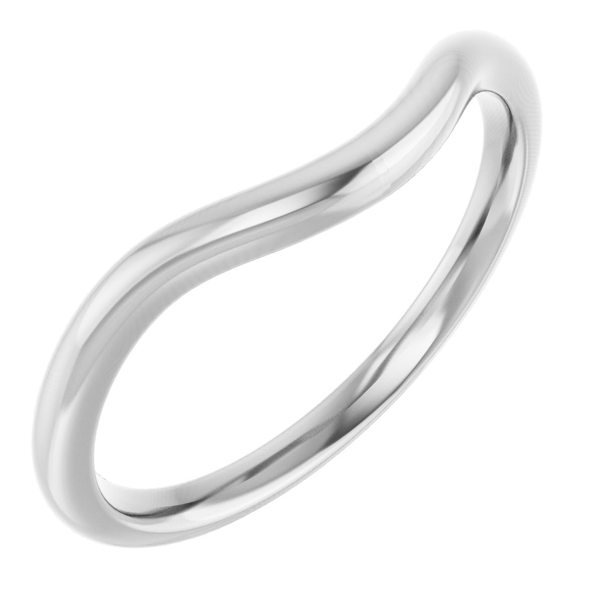 Bezel-Set Three-Stone Engagement Ring or Band