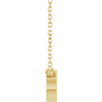 Accented Paperclip-Style Necklace or Center