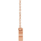 Accented Paperclip-Style Necklace or Center