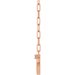 Accented Arch Necklace or Center