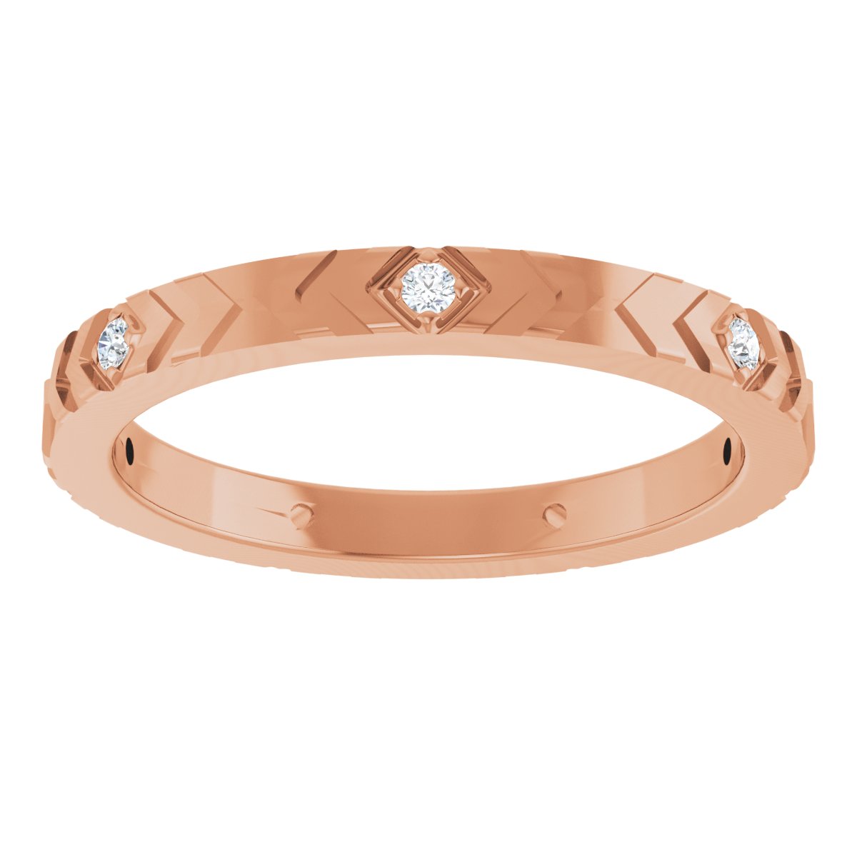 Geometric Eternity Band