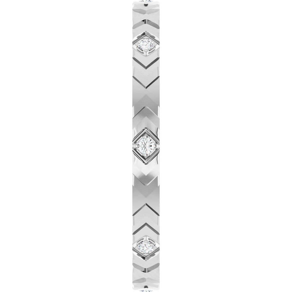 Geometric Eternity Band