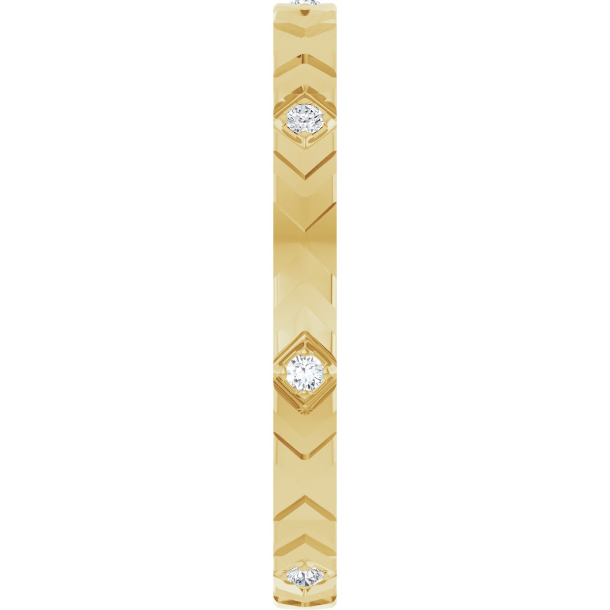 Geometric Eternity Band