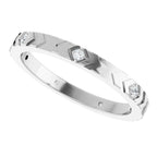 Geometric Eternity Band