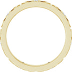 Geometric Eternity Band