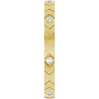 Geometric Eternity Band