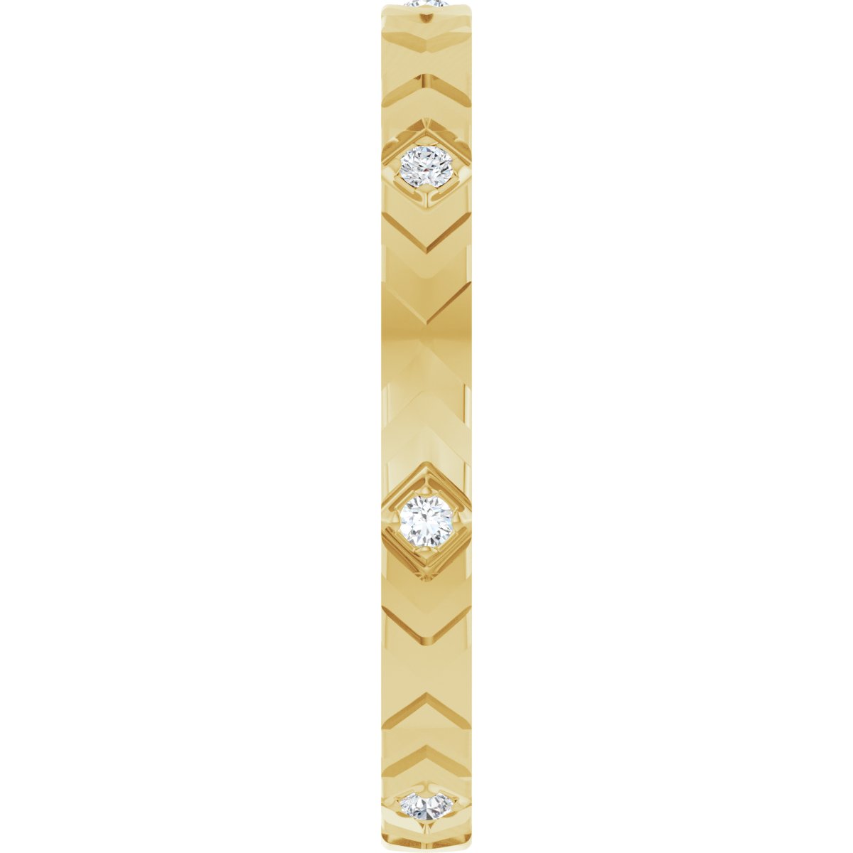 Geometric Eternity Band