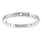 Geometric Eternity Band